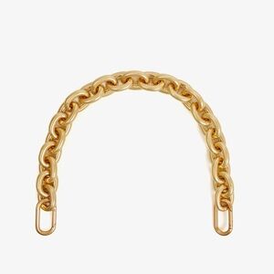 Clare V. Shortie Vintage Gold Chain Strap